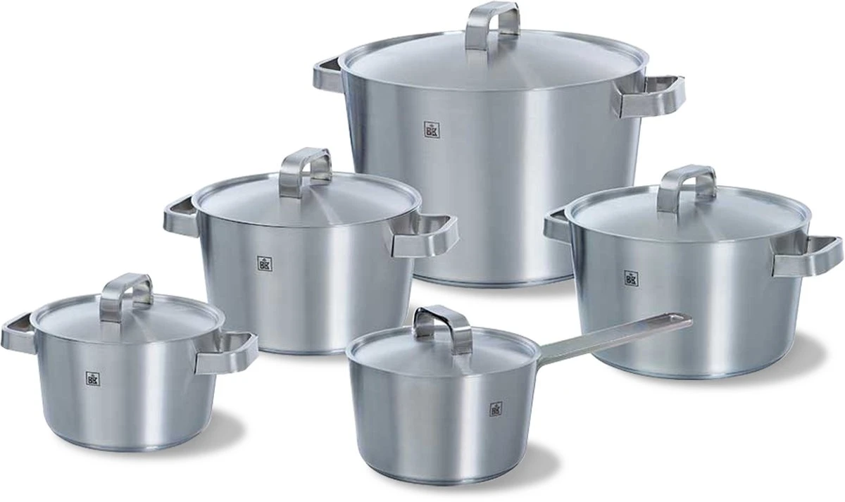 BK Conical+ Kookpannenset - 5-delig - RVS - Inductie 11 BK Conical+ Kookpannenset - 5-delig - RVS - Inductie - Image 11