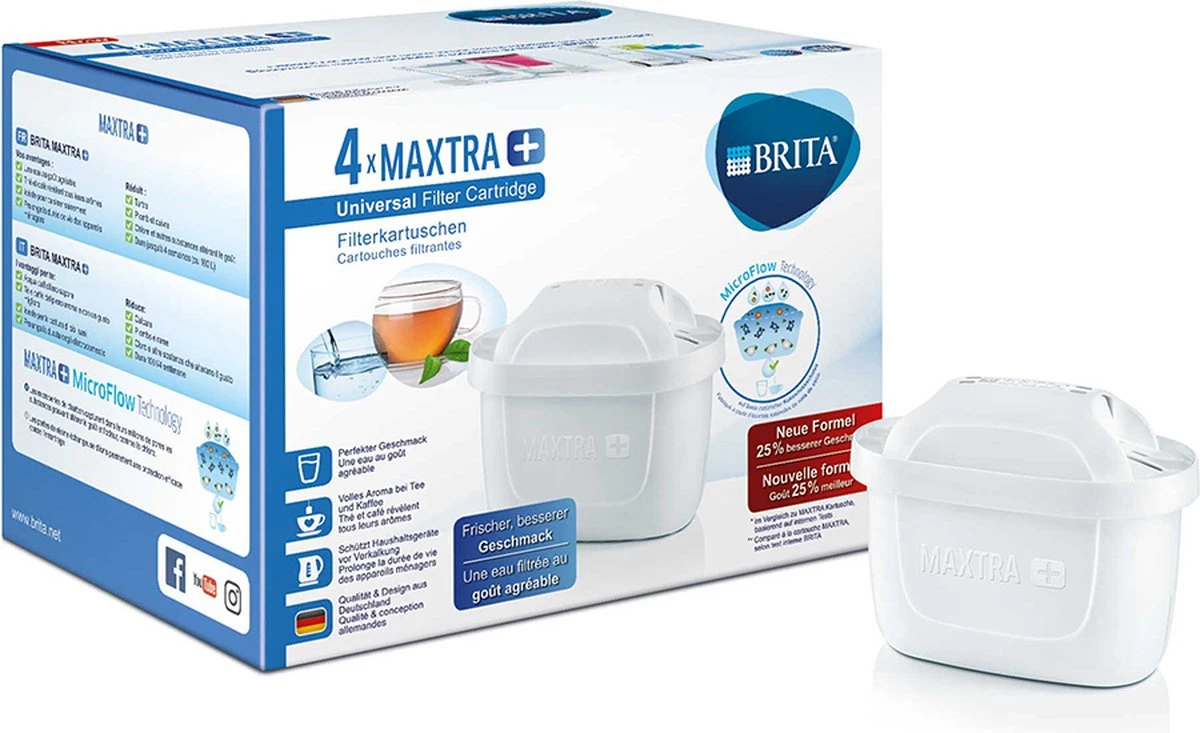 BRITA - Waterfilterpatroon MAXTRA+ 4Pack 10 BRITA - Waterfilterpatroon MAXTRA+ 4Pack - Image 10