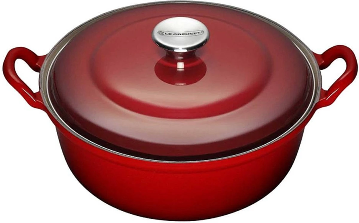 Le Creuset Braadpan Faitout Tradition Kersenrood - ø 24 Cm / 3 Liter 5 Le Creuset Braadpan Faitout Tradition Kersenrood - ø 24 Cm / 3 Liter - Image 5