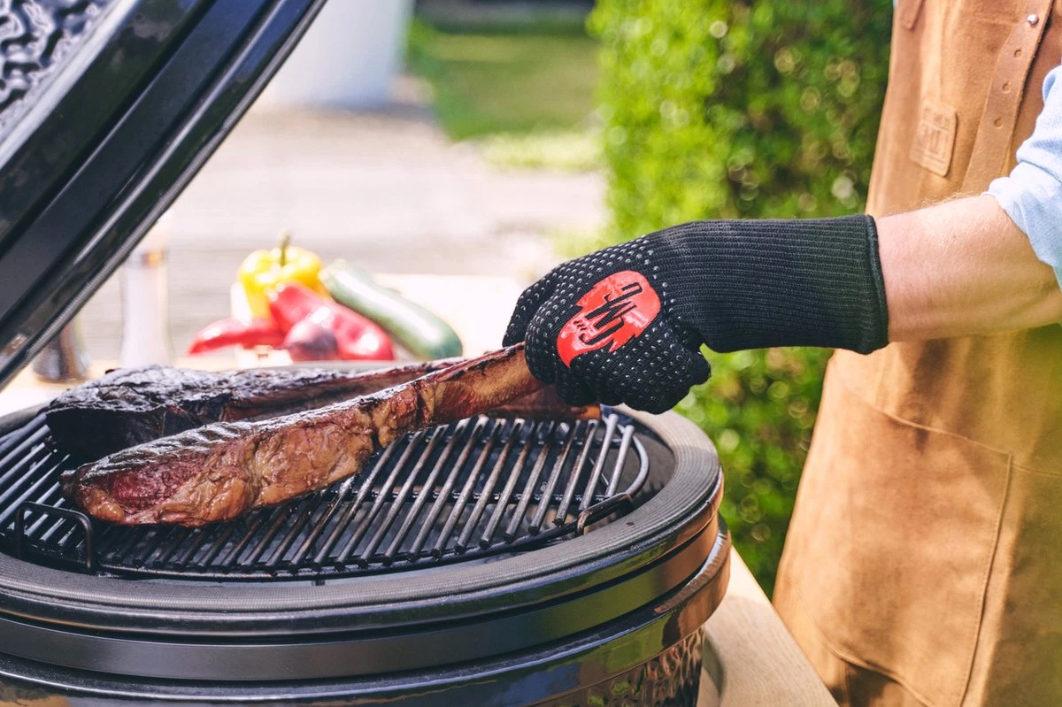 The Original Grill Master Gloves - Oven Handschoen - Hittebestendig - Tot 800 Graden Celsius - Grill Handschoen - Aramid - Oven - Gasfornuis - Koken - Cadeautip 4 The Original Grill Master Gloves - Oven Handschoen - Hittebestendig - Tot 800 Graden Celsius - Grill Handschoen - Aramid - Oven - Gasfornuis - Koken - Cadeautip - Image 4