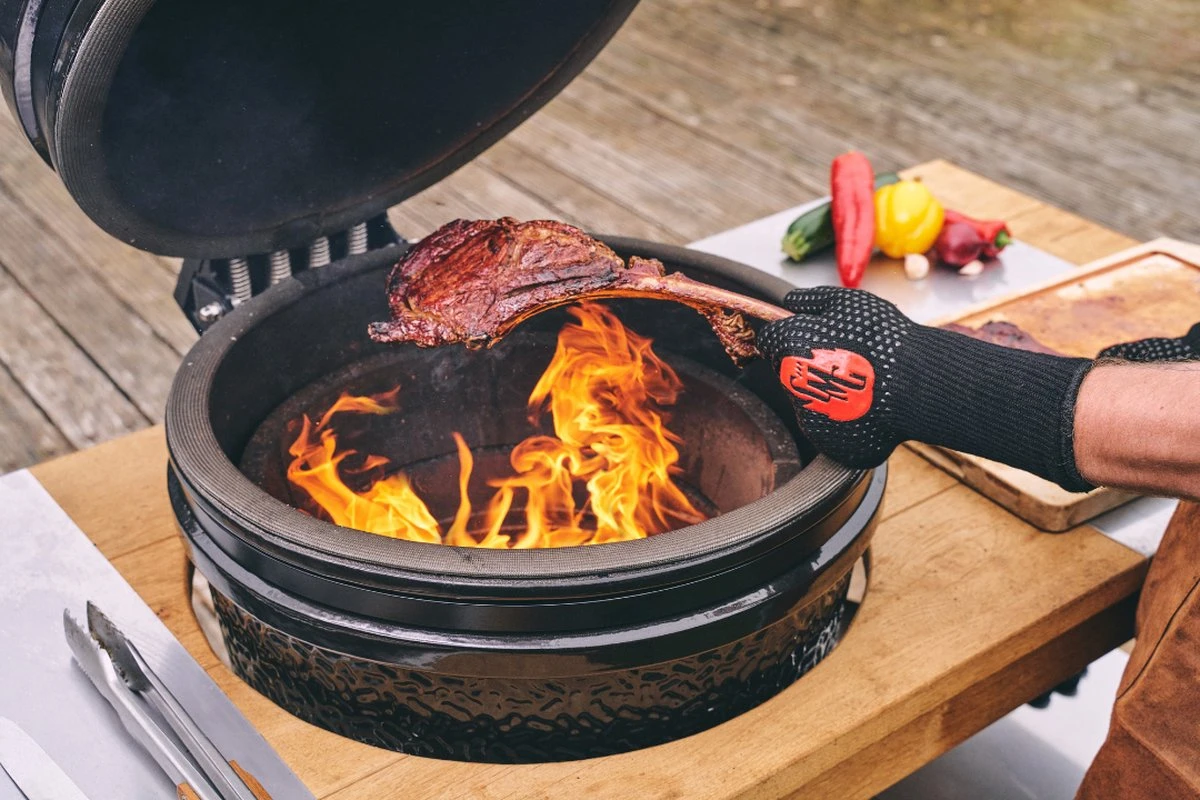 The Original Grill Master Gloves - Oven Handschoen - Hittebestendig - Tot 800 Graden Celsius - Grill Handschoen - Aramid - Oven - Gasfornuis - Koken - Cadeautip 2 The Original Grill Master Gloves - Oven Handschoen - Hittebestendig - Tot 800 Graden Celsius - Grill Handschoen - Aramid - Oven - Gasfornuis - Koken - Cadeautip - Image 2