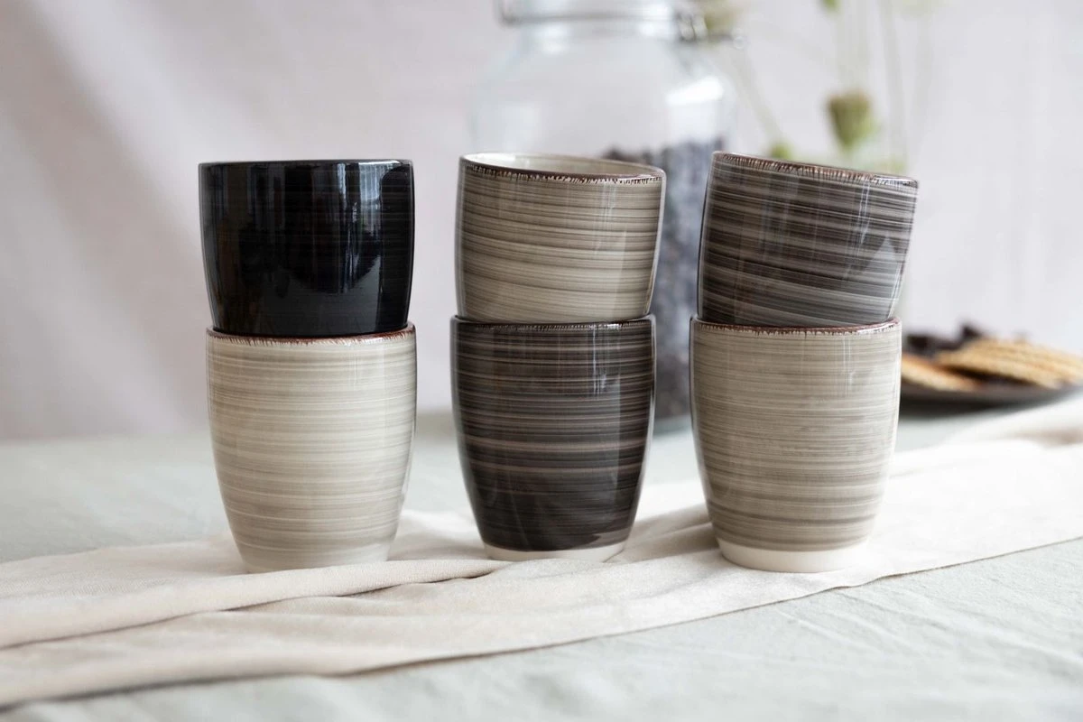 Studio Tavola Bekers Vintage Loft 350 Ml - 6 Stuks 3 Studio Tavola Bekers Vintage Loft 350 Ml - 6 Stuks - Image 3