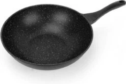 Swiss Pro+ Wokpan - Met Glazen Deksel - 28cm - Zwart 8 Swiss Pro+ Wokpan - Met Glazen Deksel - 28cm - Zwart -Beste Keuken Serie Winkel 1200x805 3