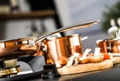 Koekenpan Ø26cm Met Deksel - Inductie - Koper - DUCQ -Beste Keuken Serie Winkel 1200x807