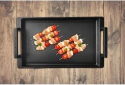 Eurolux Teppanyaki Plaat Met Grepen - 41 X 24 X 2.5 Cm - Zwart - Aluminium - Geschikt Voor Alle Warmtebronnen 14 Eurolux Teppanyaki Plaat Met Grepen - 41 X 24 X 2.5 Cm - Zwart - Aluminium - Geschikt Voor Alle Warmtebronnen -Beste Keuken Serie Winkel 1200x809 1