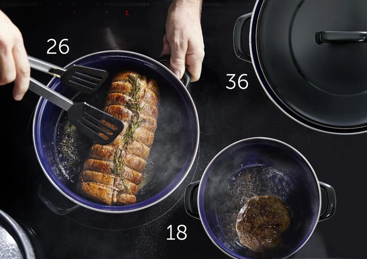 BK Fortalit Braadpan Ø 30 Cm / 5L - Emaille - Inductie 3 BK Fortalit Braadpan Ø 30 Cm / 5L - Emaille - Inductie - Image 3