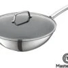 MasterChef / Jumbo - Wokpan - Met Glazen Deksel - 28 Cm - Inductie