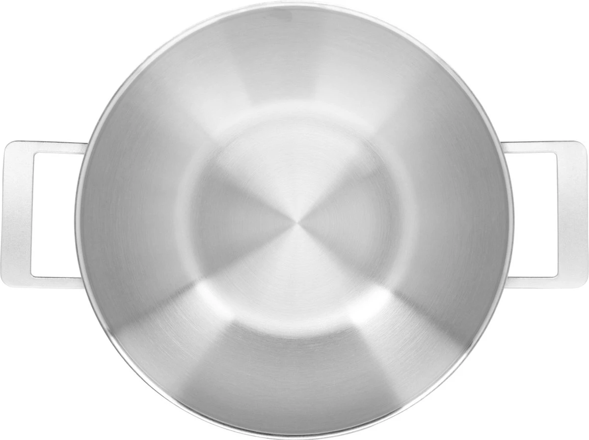 Demeyere Industry 5 RVS Wokpan – Wokpan Inductie – 30 Cm –2 Handvaten – PTFE-vrij 3 Demeyere Industry 5 RVS Wokpan – Wokpan Inductie – 30 Cm –2 Handvaten – PTFE-vrij - Image 3