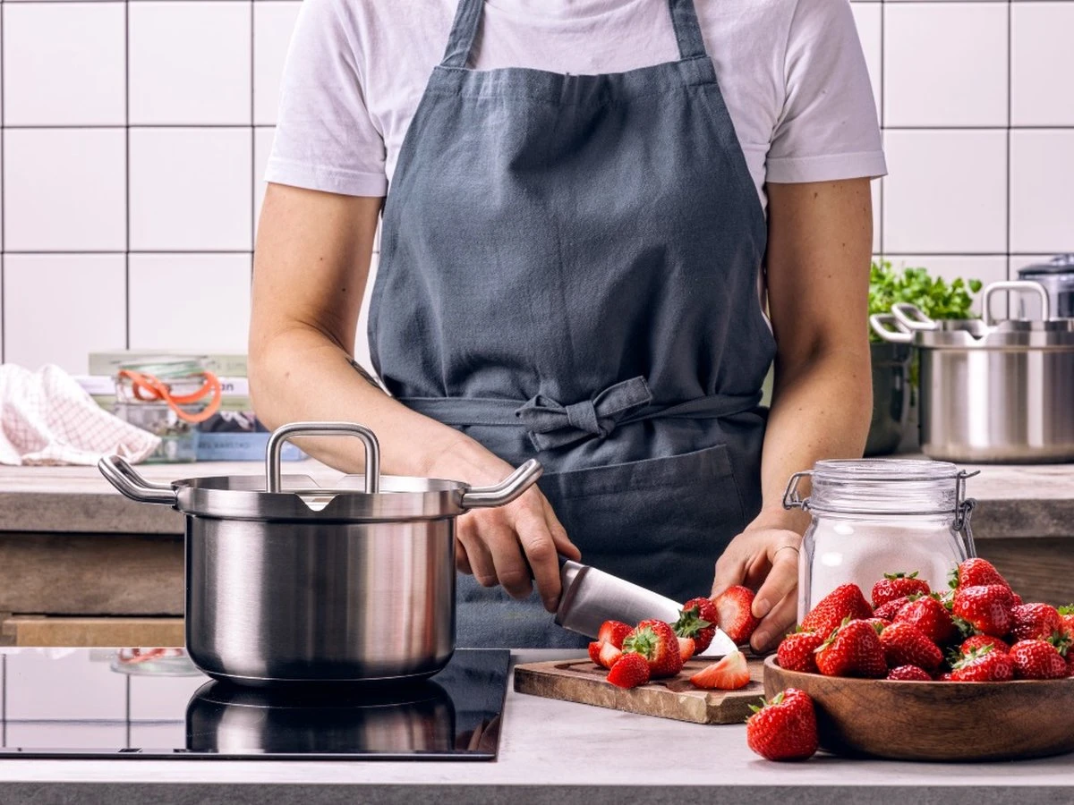 BK Q-linair Master Glas Pannenset - 5-delig - Glazen Deksel - Veilig Afgietsysteem - Inductie 12 BK Q-linair Master Glas Pannenset - 5-delig - Glazen Deksel - Veilig Afgietsysteem - Inductie - Image 12