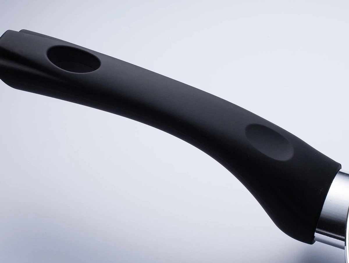 Sola Wokpan Stonehenge - Ø 28 Cm - Zwart/wit - Aluminium - Antiaanbaklaag 5 Sola Wokpan Stonehenge - Ø 28 Cm - Zwart/wit - Aluminium - Antiaanbaklaag - Image 5