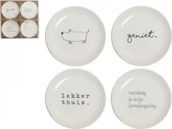 Gusta - Gebaksbordjes - ø 15 Cm - Set 4 Stuks - Porselein - Wit 9 Gusta - Gebaksbordjes - ø 15 Cm - Set 4 Stuks - Porselein - Wit -Beste Keuken Serie Winkel 1200x906 15