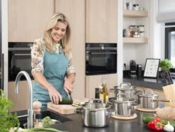 Sola Pannenset Juvia - 4 Delig - Ø 16,16,18,20 Cm - Zilver - RVS - Sandwichbodem -Beste Keuken Serie Winkel 1200x906 6