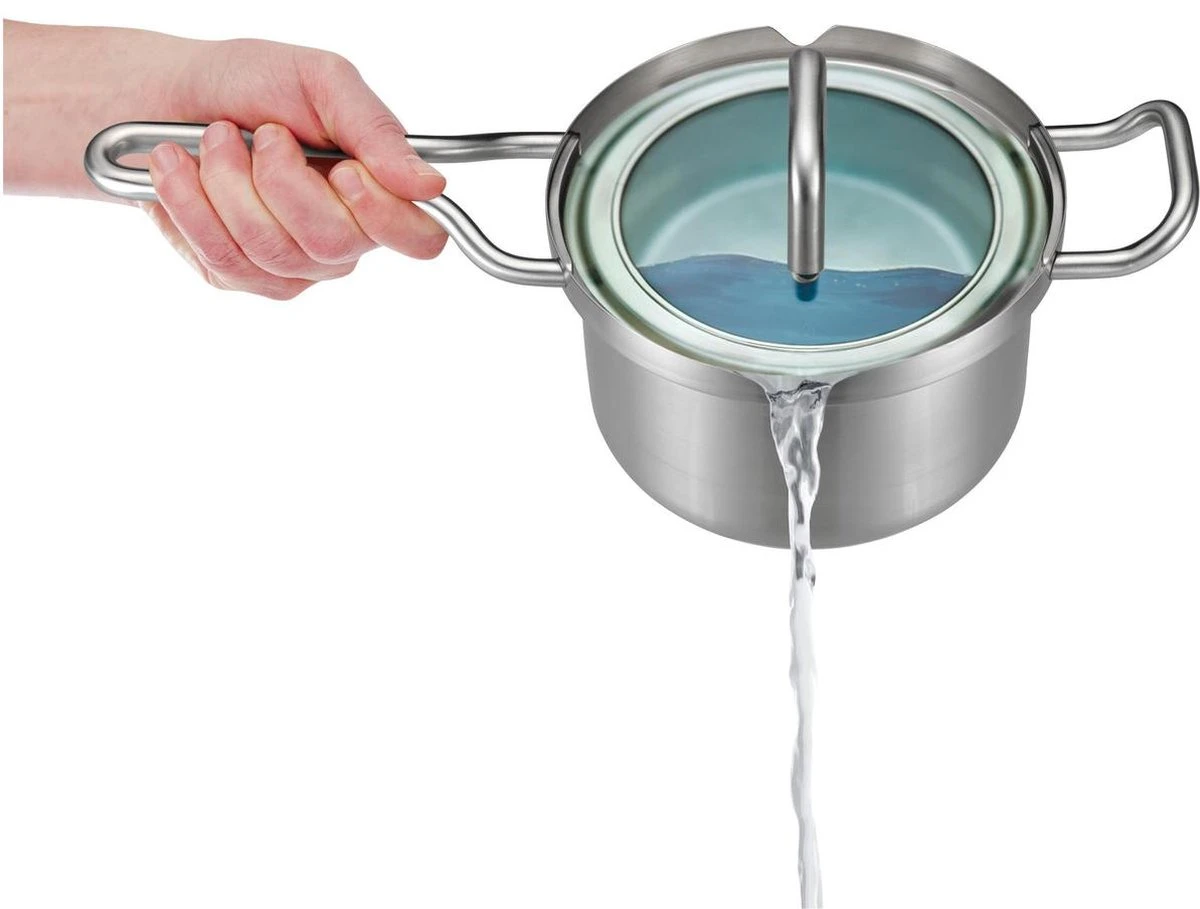 BK Q-linair Master Glas Pannenset - 5-delig - Glazen Deksel - Veilig Afgietsysteem - Inductie 9 BK Q-linair Master Glas Pannenset - 5-delig - Glazen Deksel - Veilig Afgietsysteem - Inductie - Image 9