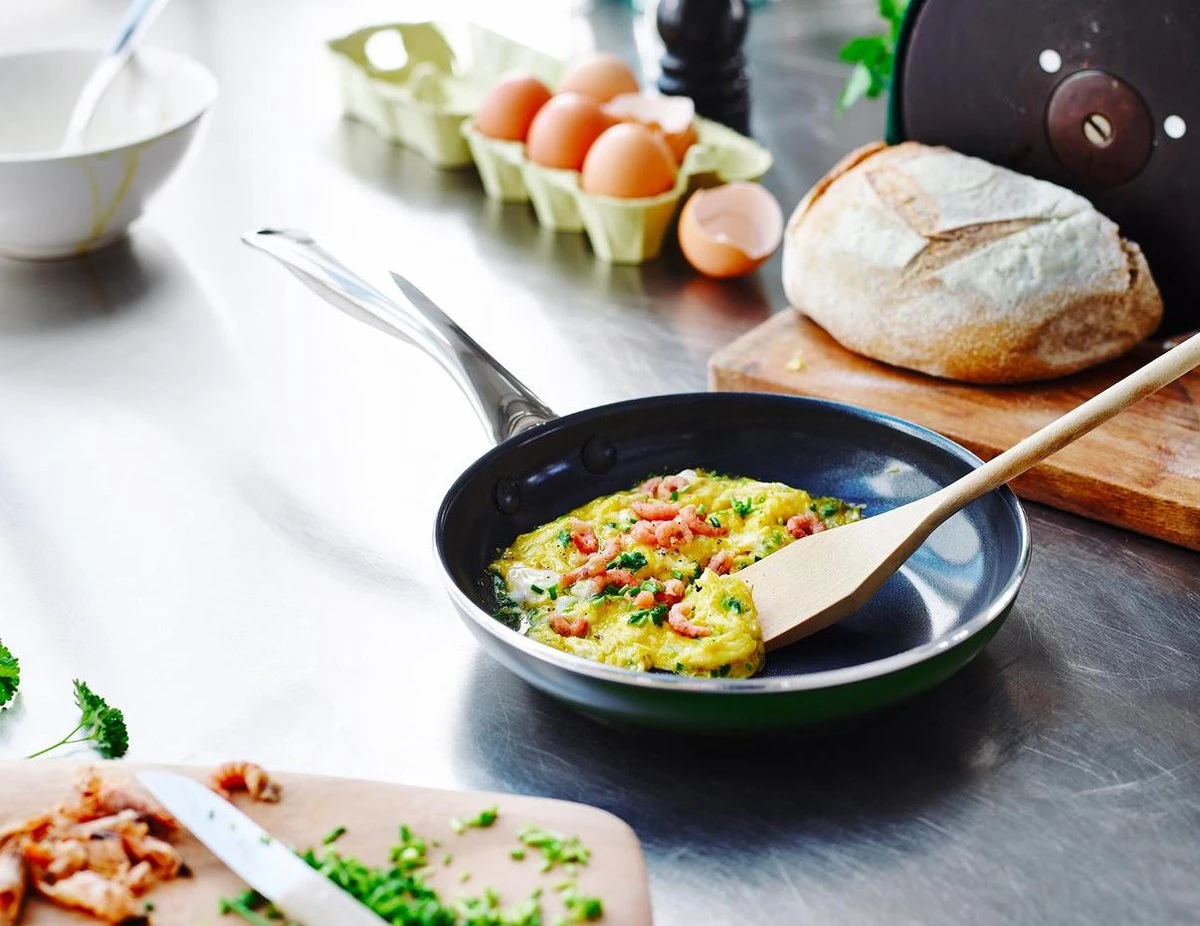 Dagelijkse Kost - Koekenpannenset 2-delig - ø20+28cm - Inductie - Anti-aanbak - PFAS-vrij 7 Dagelijkse Kost - Koekenpannenset 2-delig - ø20+28cm - Inductie - Anti-aanbak - PFAS-vrij - Image 7