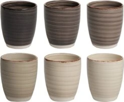 Studio Tavola Bekers Vintage Loft 350 Ml - 6 Stuks