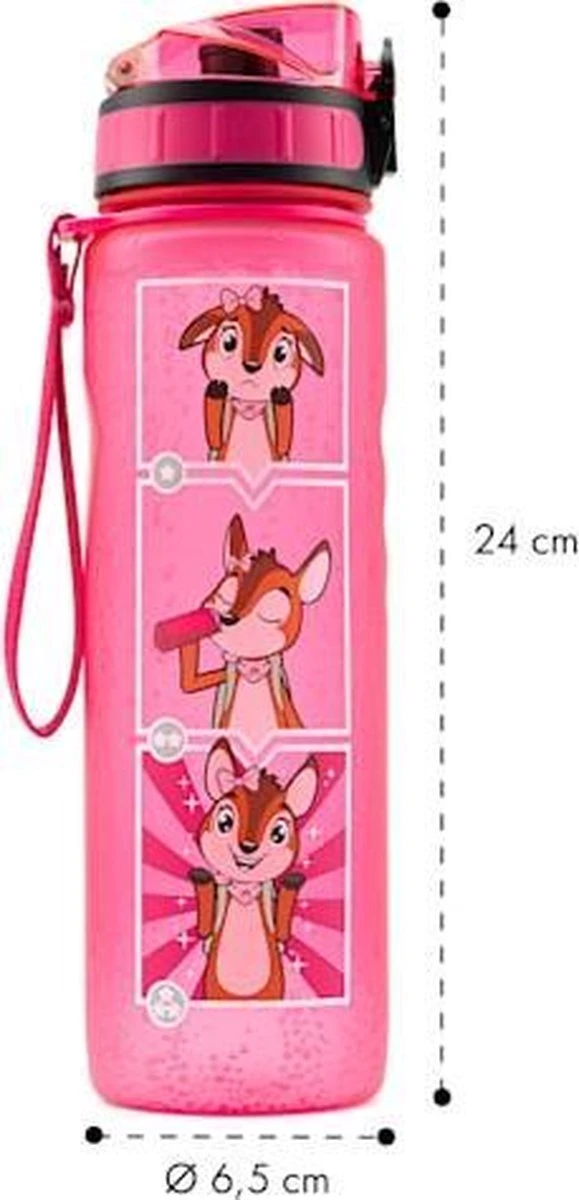 Flyweight Lyseren Drinkfles Voor Kinderen - Waterfles 600 Ml - Zonder BPA - Onbreekbaar - Fruitfilter - Afwasmachinebestendig 2 Flyweight Lyseren Drinkfles Voor Kinderen - Waterfles 600 Ml - Zonder BPA - Onbreekbaar - Fruitfilter - Afwasmachinebestendig - Image 2