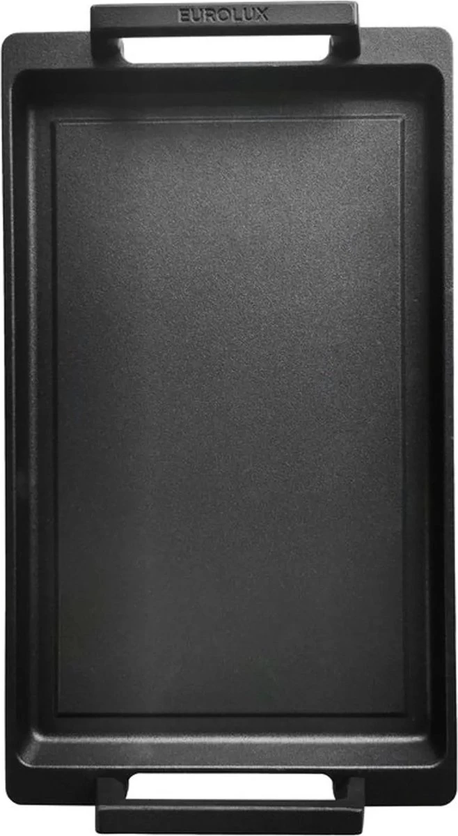 Eurolux Teppanyaki Plaat Met Grepen - 41 X 24 X 2.5 Cm - Zwart - Aluminium - Geschikt Voor Alle Warmtebronnen 10 Eurolux Teppanyaki Plaat Met Grepen - 41 X 24 X 2.5 Cm - Zwart - Aluminium - Geschikt Voor Alle Warmtebronnen - Image 10