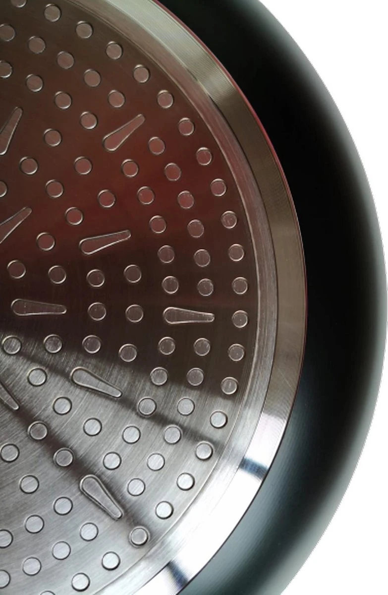 Brabantia Antikleef Hapjespan Met Deksel 28cm - Sauté Pan 3 Brabantia Antikleef Hapjespan Met Deksel 28cm - Sauté Pan - Image 3