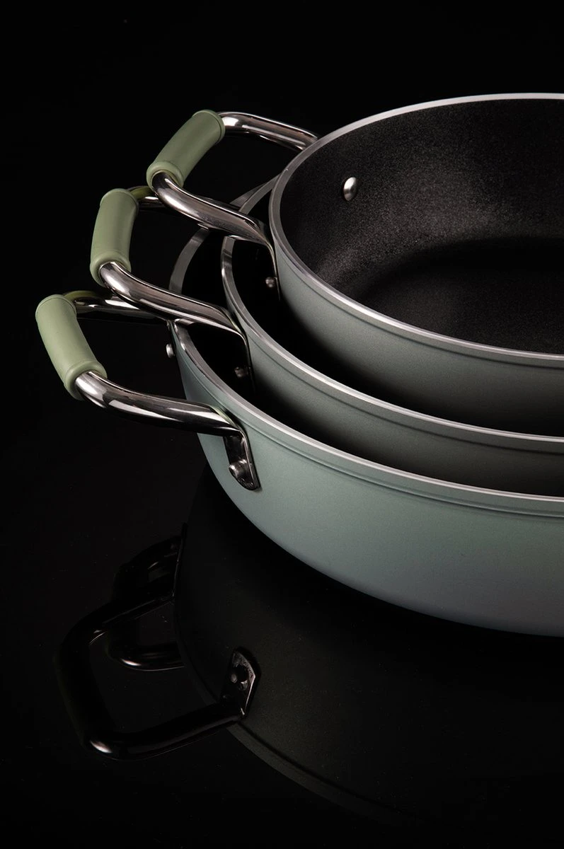 Primecook - Braadpan / Hapjespan Met Deksel - Ø 28 Cm - PFAS-vrij - Inductie - Ecoshield 10 Primecook - Braadpan / Hapjespan Met Deksel - Ø 28 Cm - PFAS-vrij - Inductie - Ecoshield - Image 10