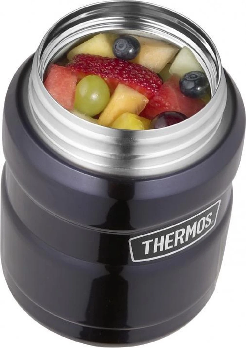 Thermos King Voedseldrager - 450 Ml - Blauw 2 Thermos King Voedseldrager - 450 Ml - Blauw - Image 2