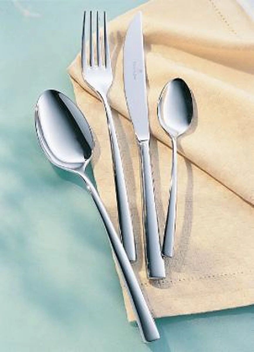 Villeroy & Boch Piemont Bestekset - 30-delig - 18/10 Edelstaal 2 Villeroy & Boch Piemont Bestekset - 30-delig - 18/10 Edelstaal - Image 2