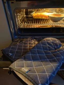 Gohh 2 Canvas Ovenhandschoenen Ovenwanten Zwart - 33 Cm (tot 300 Graden) -Beste Keuken Serie Winkel 900x1200