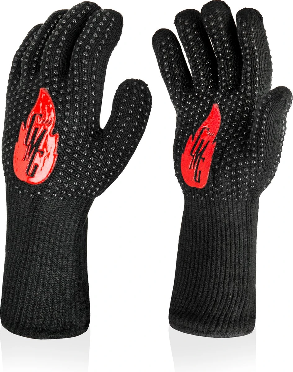 The Original Grill Master Gloves - Oven Handschoen - Hittebestendig - Tot 800 Graden Celsius - Grill Handschoen - Aramid - Oven - Gasfornuis - Koken - Cadeautip 1 The Original Grill Master Gloves - Oven Handschoen - Hittebestendig - Tot 800 Graden Celsius - Grill Handschoen - Aramid - Oven - Gasfornuis - Koken - Cadeautip