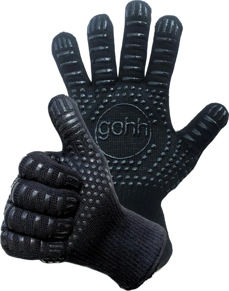 Gohh 2 BBQ Handschoenen Ovenhandschoenen (Aramide En Kevlar) Beschermt Tot 500 °C - Extra Lang 1 Gohh 2 BBQ Handschoenen Ovenhandschoenen (Aramide En Kevlar) Beschermt Tot 500 °C - Extra Lang