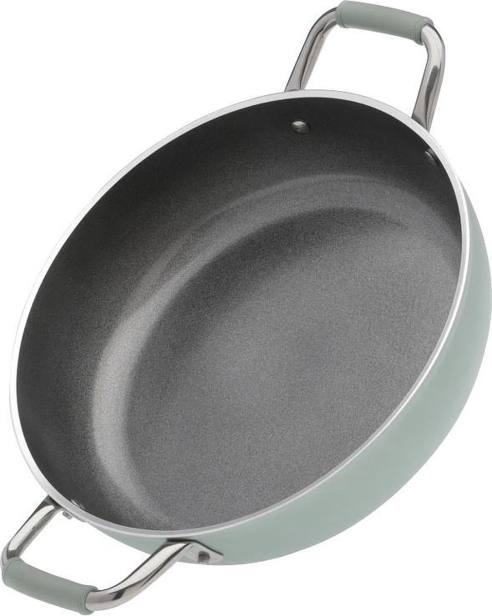 Primecook - Braadpan / Hapjespan Met Deksel - Ø 28 Cm - PFAS-vrij - Inductie - Ecoshield 3 Primecook - Braadpan / Hapjespan Met Deksel - Ø 28 Cm - PFAS-vrij - Inductie - Ecoshield - Image 3