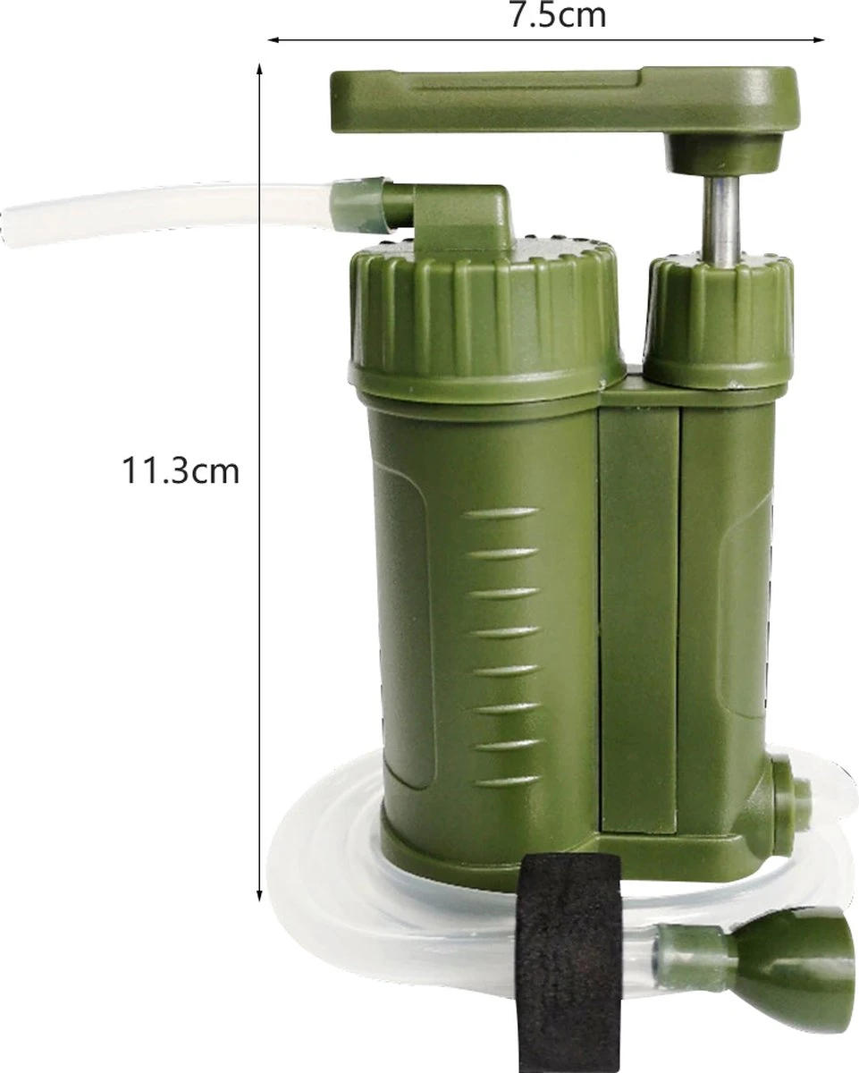 Luxe Water Filter Straw Incl. Waterzak - Complete Set - Waterfilter - Waterfles - Waterzuiveraar - Outdoor Life - Survival - BPA-vrij - Filtert 5000LL 8 Luxe Water Filter Straw Incl. Waterzak - Complete Set - Waterfilter - Waterfles - Waterzuiveraar - Outdoor Life - Survival - BPA-vrij - Filtert 5000LL - Image 8