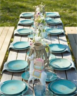 Cosy&Trendy Serviesset 24-delig Turbolino Blauw -Beste Keuken Serie Winkel 961x1200