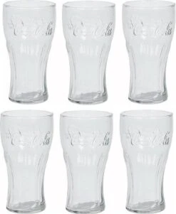 Coca-Cola Coca Cola Glas Contourglazen 27cl Doos 6 Stuks -Beste Keuken Serie Winkel 986x1200